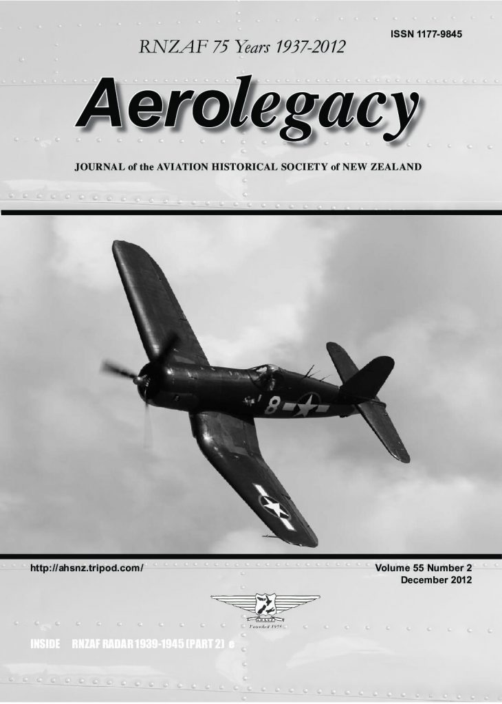 AHSNZ Vol 55 No 2 Aerolegacy Dec 2012