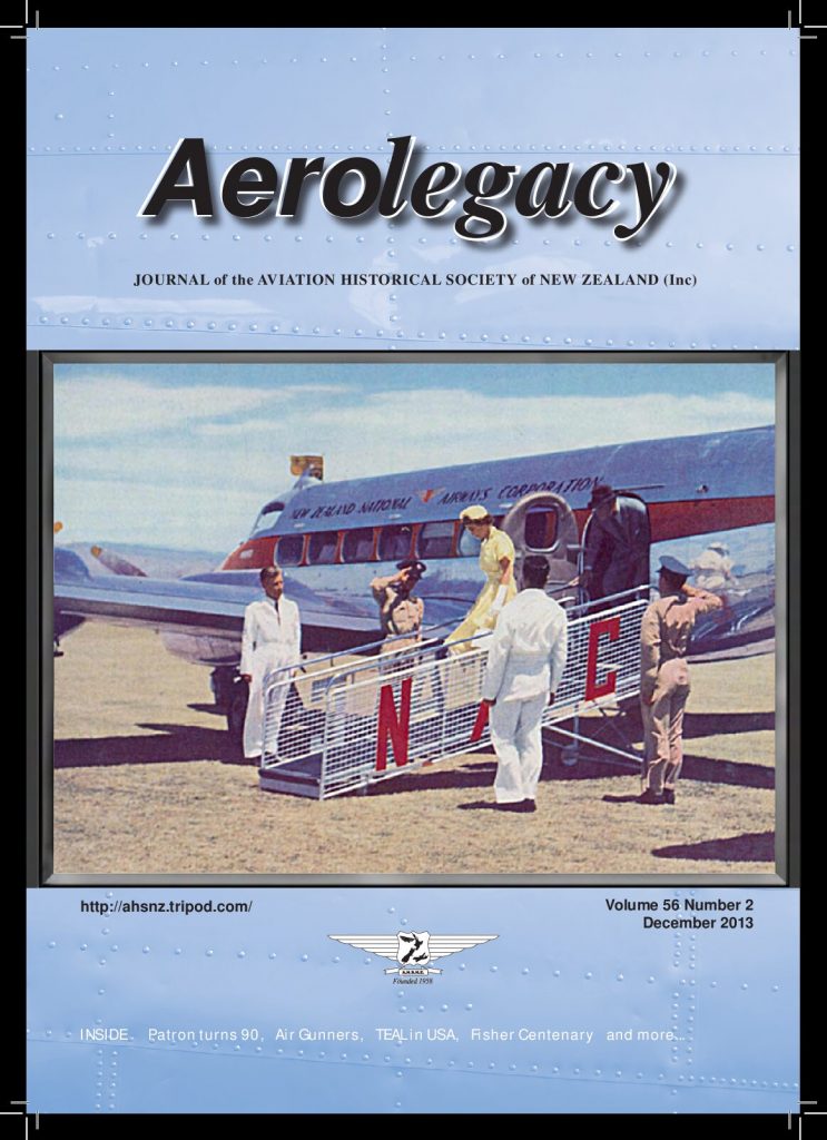 AHSNZ Vol 56 No 2 Aerolegacy Dec 2013