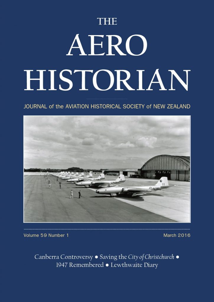 AHSNZ Vol 59 No 1 The Aero Historian March 2016