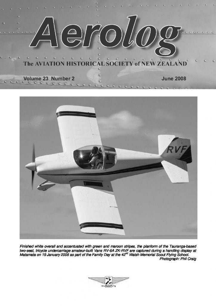 Aerolog Vol 23 No 2 June 2008