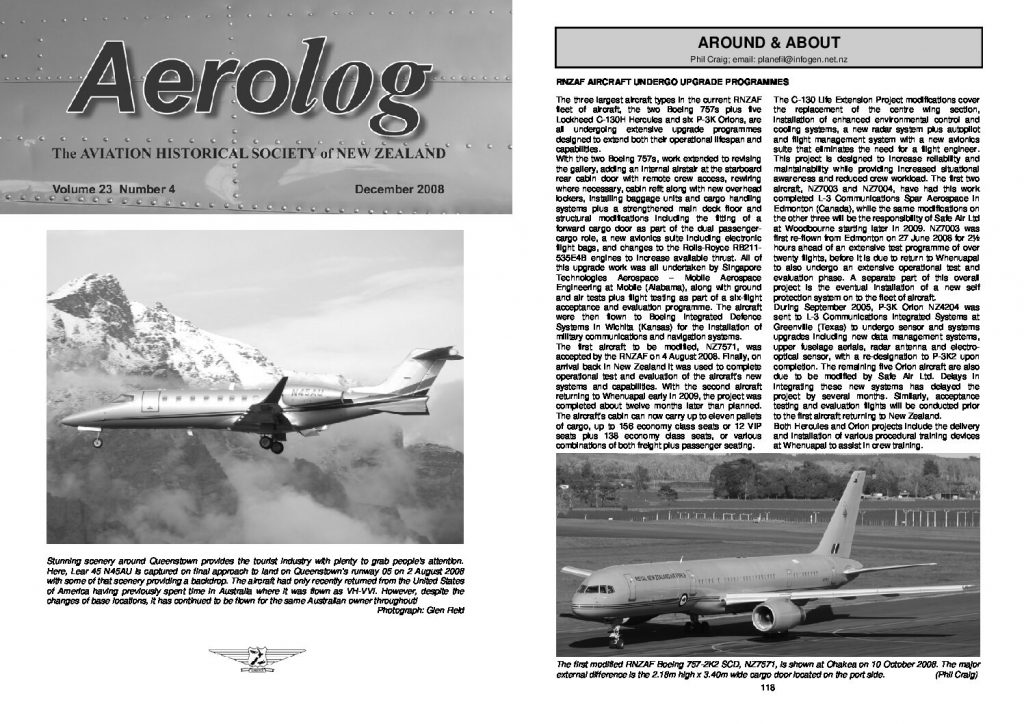 Aerolog Vol 23 No 4 Dec 2008