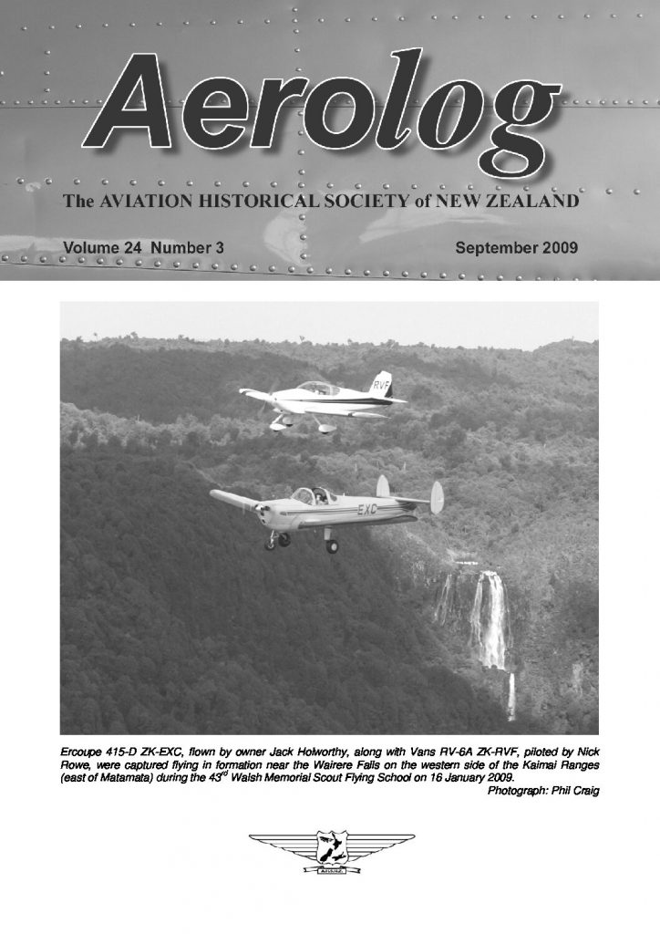 Aerolog Vol 24 No 3 Sept 2009