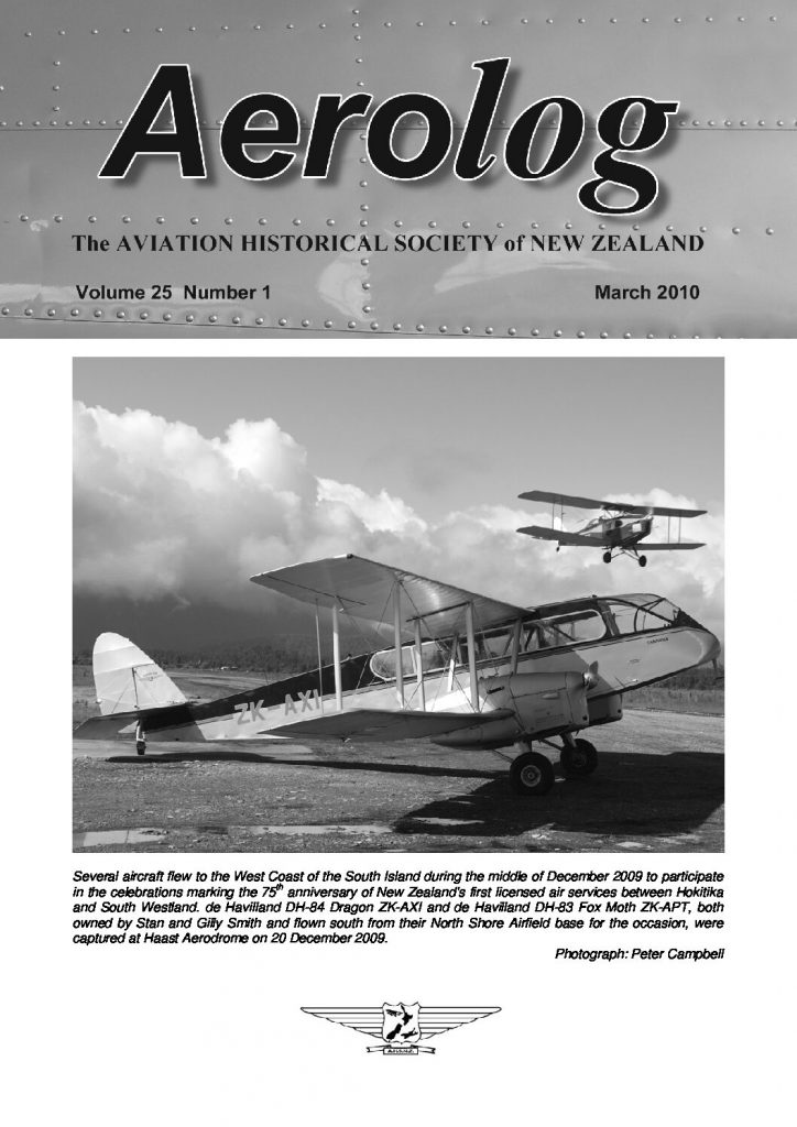 Aerolog Vol 25 No 1 Mar 2010
