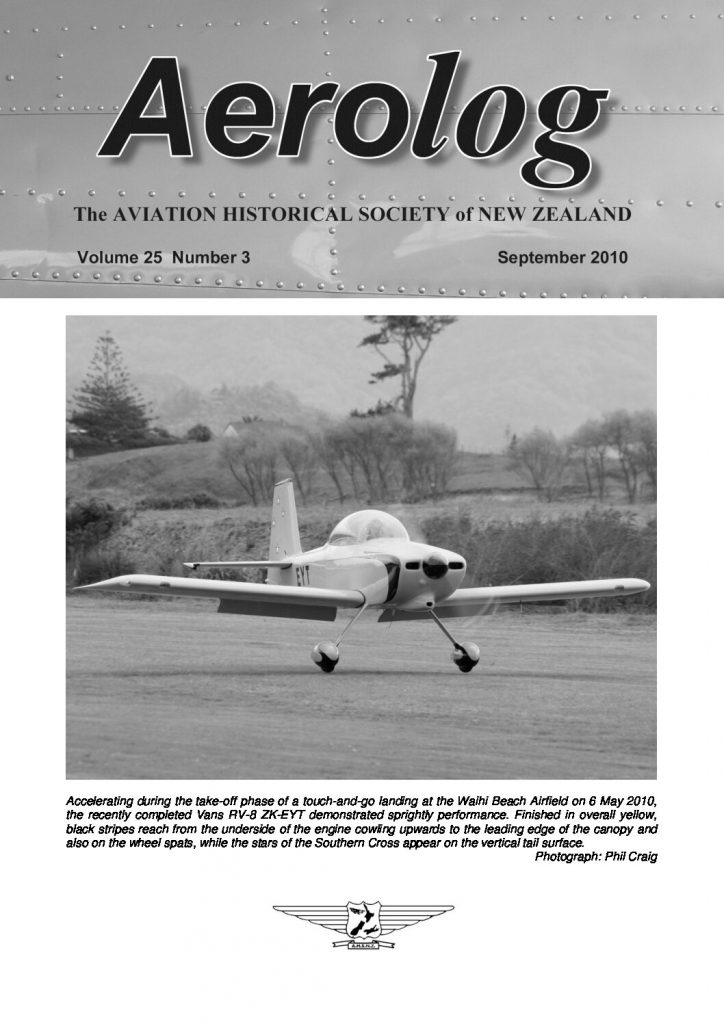 Aerolog Vol 25 No 3 Sept 2010