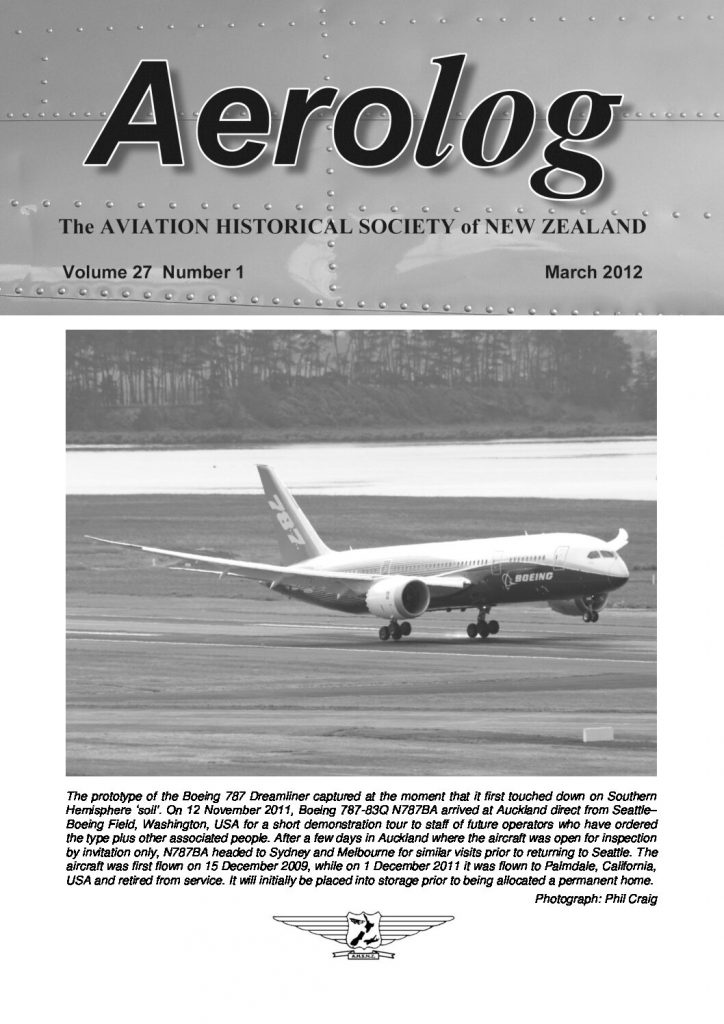 Aerolog Vol 27 No 1 Mar 2012
