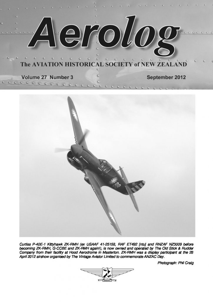 Aerolog Vol 27 No 3 Sept 2012