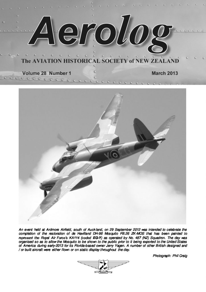 Aerolog Vol 28 No 1 Mar 2013