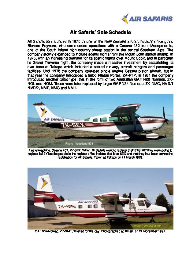 Air Safaris